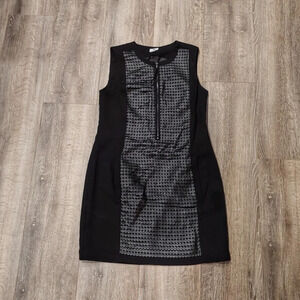 Worthington Faux Leather Front Dress